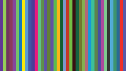 Obraz premium Vibrant colorful vertical stripes background for abstract designs and presentations