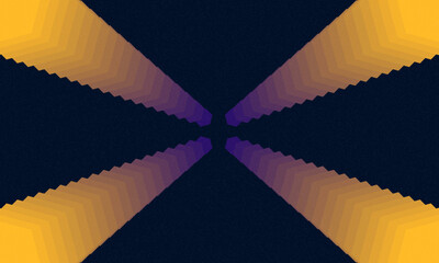 Modern abstract gradient background with glowing geometric shapes. Colorful gradient hexagon shape design. Futuristic modern. Abstract Technology background, Futuristic abstract digital background