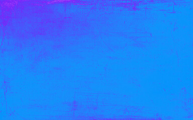 Distressed blue cement wall background with scratch rustic texture. Vector illustration.