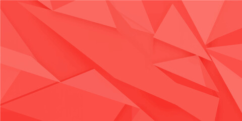 Red geometric triangle pattern texture vector background design concept