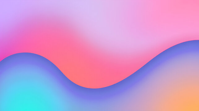 Color interpolation calculated gradient illustration