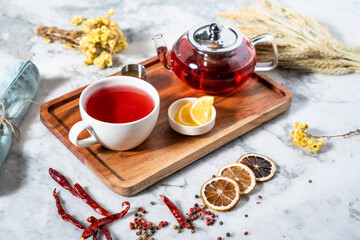 tea and cookies