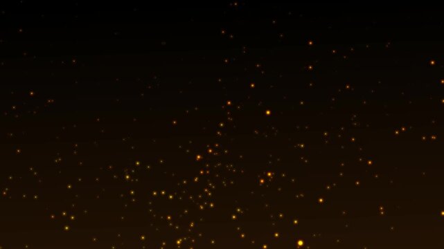 Flying sparks and coals from a fire. Firestorm texture. Bokeh lights on black background,Shiny incoming fire particles flying over black background. shot of flying fire sparks in the air,  bonfire fla