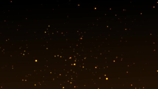 Flying sparks and coals from a fire. Firestorm texture. Bokeh lights on black background,Shiny incoming fire particles flying over black background. shot of flying fire sparks in the air,  bonfire fla