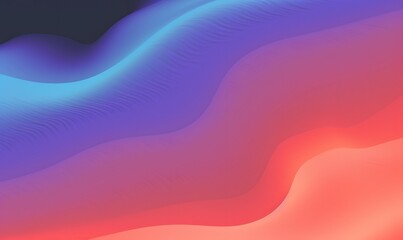 Abstract gradient swirls of blue purple and orange hues