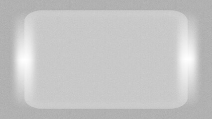 sleek, glowing, rounded square frame with soft neon-style side lights on a dark background. The minimalist futuristic design creates a modern UI/UX feel, perfect for digital interfaces, app background