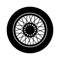 ikona koła motocykla