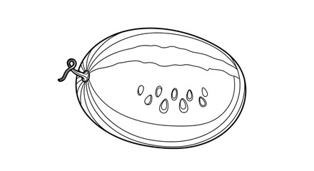 hand drawn vector illustration of a pear