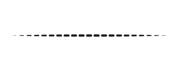 simple black horizontal line with a solid filled circle at its left end on a white background.