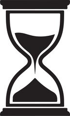 hourglass icon. Hourglass icon collection with line. Stock vector illustration.