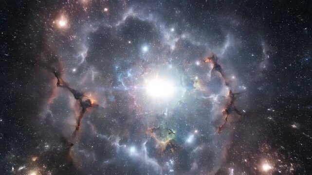 Cosmic Symphony A Journey Through the Nebulas Heart 1.