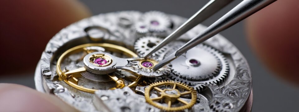 Assembling Tiny Clock Gears with Tweezers in Extreme Detail for Precision Craftsmanship