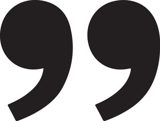 quote icon. quote icon vector for web design, UI, app isolated on white background.