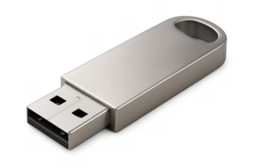 Usb flash drive providing portable data storage and digital information transfer technology
