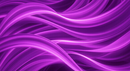 Vibrant violet and magenta gradient with aurora-style flowing ribbons and silky glowing textures.
