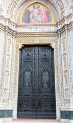 Florence Cathedral Main Bronze Door, Santa Maria del Fiore