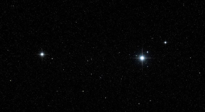 A vast expanse of the universe, filled with countless stars and distant galaxies, showcasing the infinite beauty and mystery of deep space