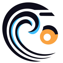 vector illustration of an abstract background with circles