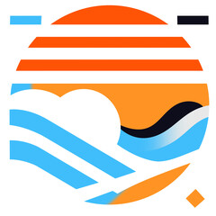 vector illustration of an abstract background