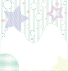 pastel color geometry and line background2