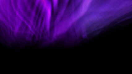 Aurora Delight Breathtaking Animation Purple Loop