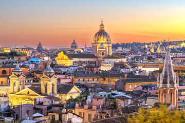Fototapeta premium Rome, Italy at Dusk 1264