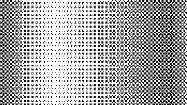 pixel bitmap dither with background bit set and bg pattern game. Halftone shape effect with duotone tone gradation mosaic and square speckle video. Retro arcade blend with geometry dithering