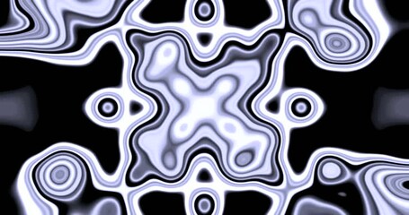 Colorful tunnel video loop with abstract shapes and smooth transitions, seamless within an engaging digital landscape