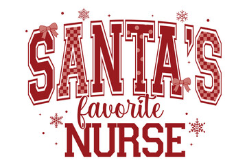 Santa's Favorite Nurse.