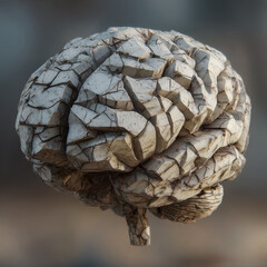 Brain made of stone
