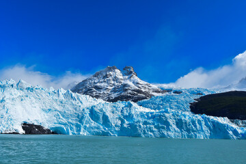 Spegazzini glacier and lake argentina