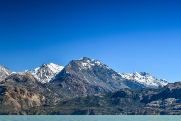 The Viedma glacier and the lake of the same name