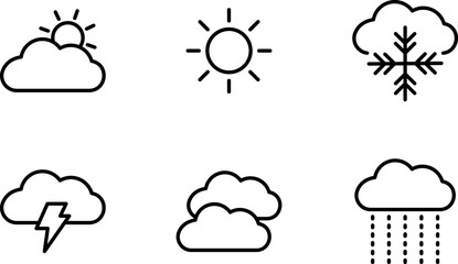 Weather Forecast icons