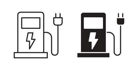Charging station icon