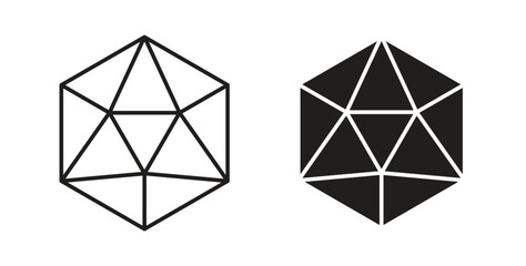 Dice d20 icon
