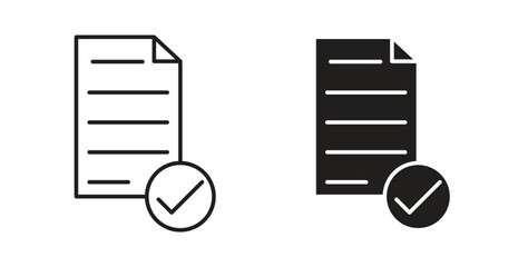 Document accept icon