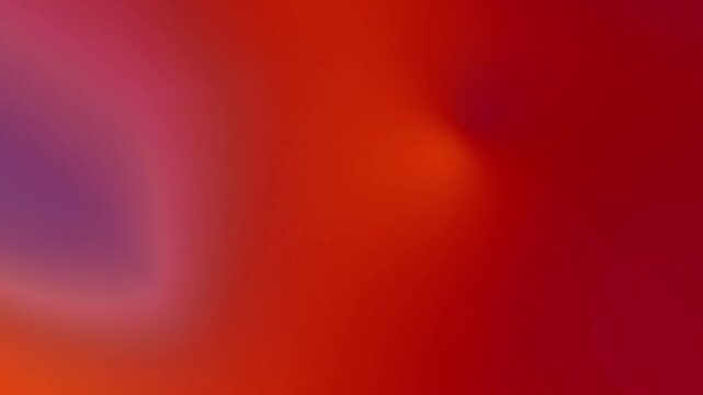 Orange and Blue Lava Lamp Morph 4K Loop features blurred orange, red, and blue shapes moving and morphing in a loop.