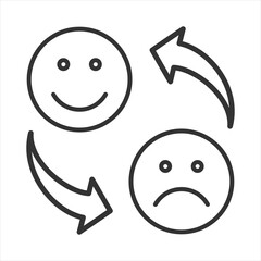 Coping Strategies Outline Icon