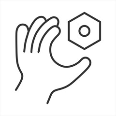 Play Therapy Outline Icon