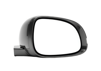 Car Side Mirror Isolated on White Background Auto Part PNG