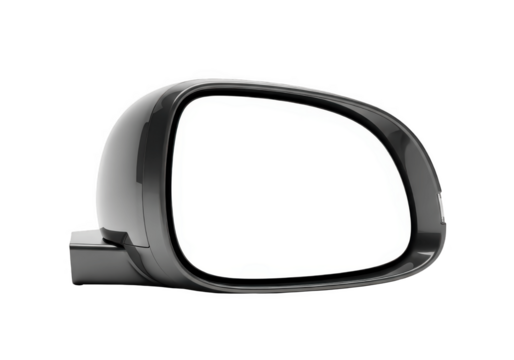 Car Side Mirror Isolated on White Background Auto Part PNG
