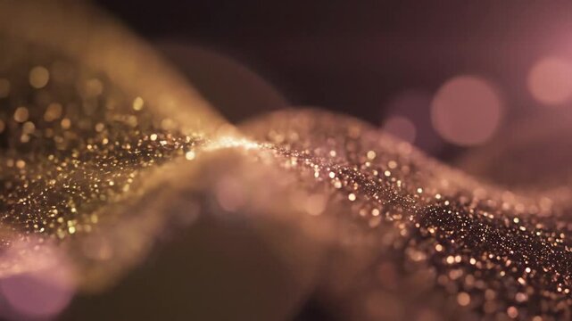 Abstract particle animation background