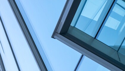 modern abstract glass architectural forms.