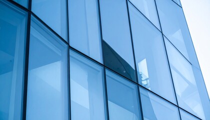 Fototapeta premium modern abstract glass architectural forms. 
