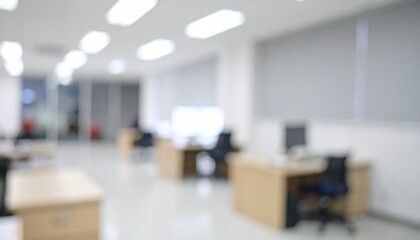 defocused modern office background