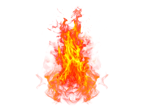 Collection of Bright, fiery flames rising against a dark black background and Transference 
