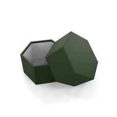 Minimalist Product Package on White Background for Branding Presentation and Clean Professional Mockup Design Use