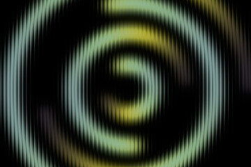 Abstract Dark Background with Subtle Prismatic Spiral Swirl