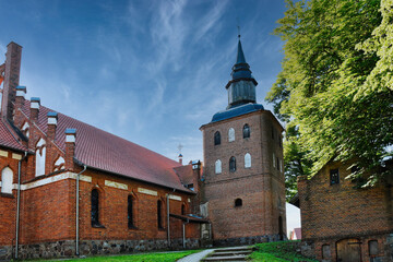 Church in Jonkowo Warmia Poland