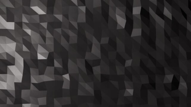 Abstract dark polygonal background with geometric low-poly texture